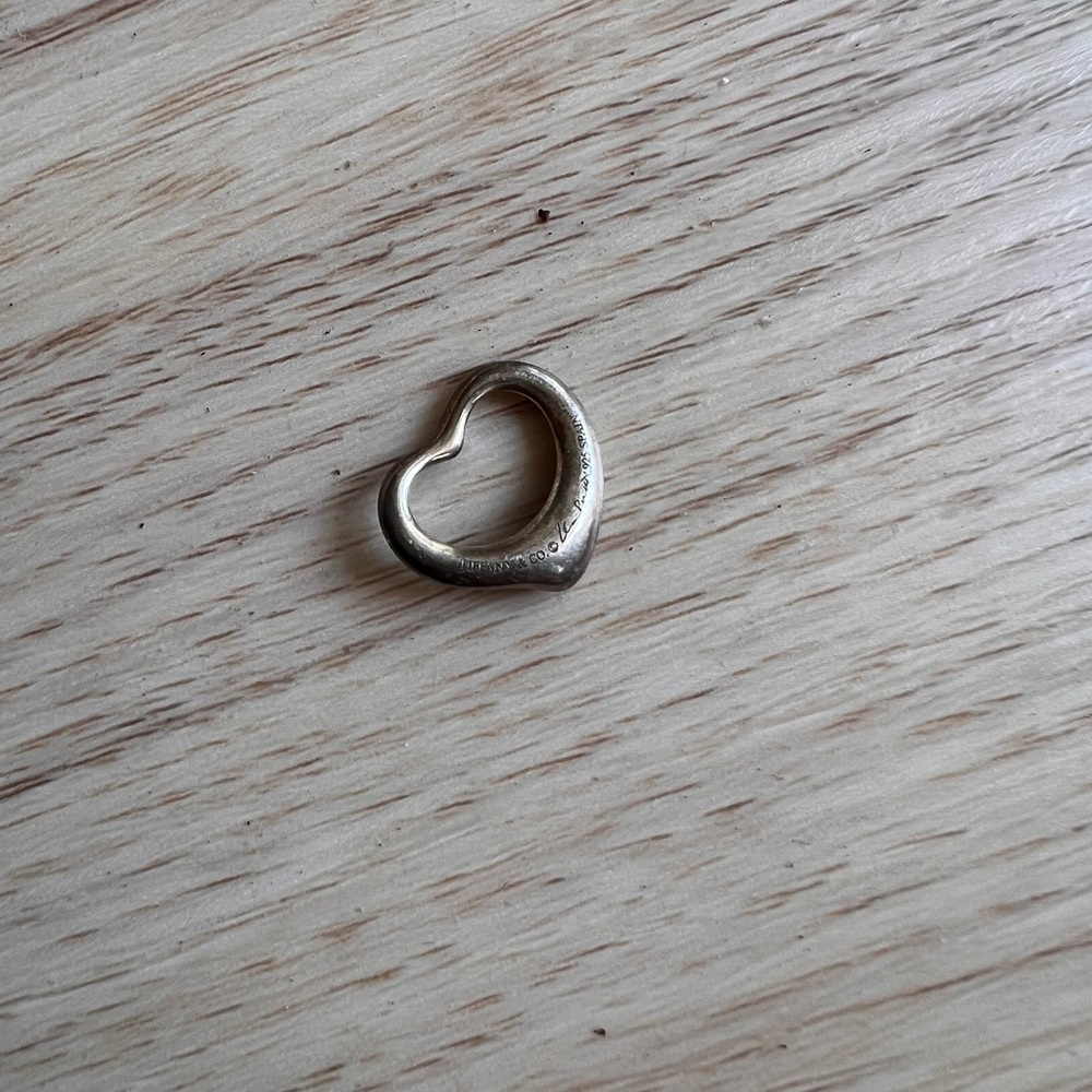 Tiffany and Co. heart pendant